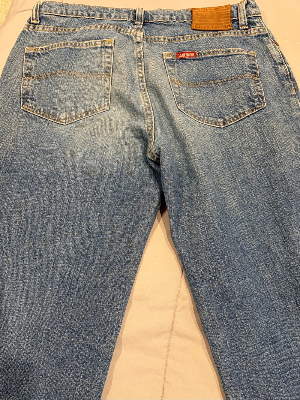 Ralph Lauren Light Blue Straight Leg Jeans